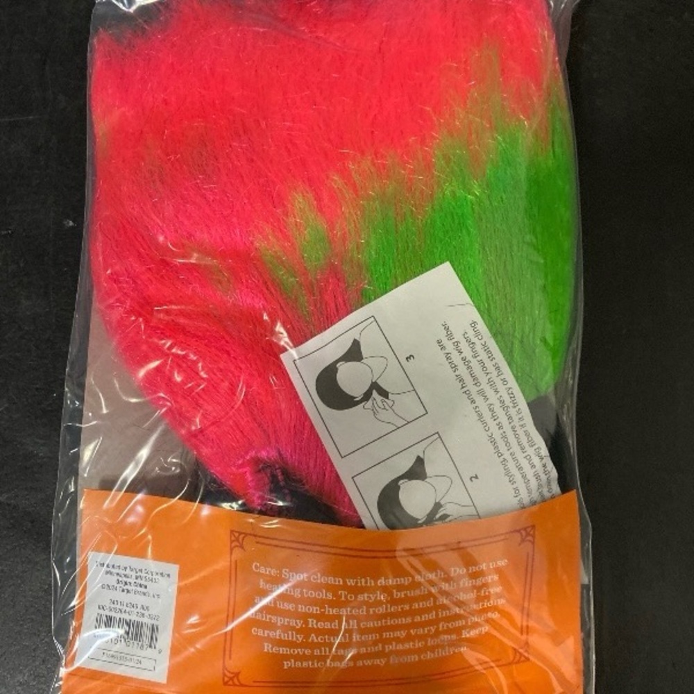 NWT Adult Neon Mohawk Halloween Costume Wig - Hyde & EEK! - Picture 2 of 3